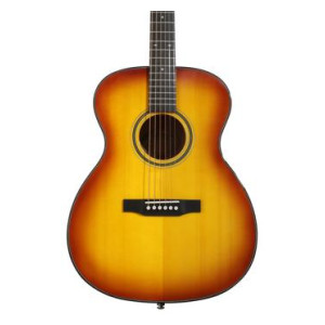 Larrivee OM-44 Silver Oak Acoustic Guitar- Ice Tea Burst