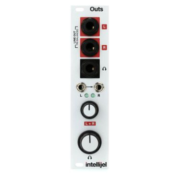 Intellijel Outs Eurorack Stereo Line & Headphone Out Module
