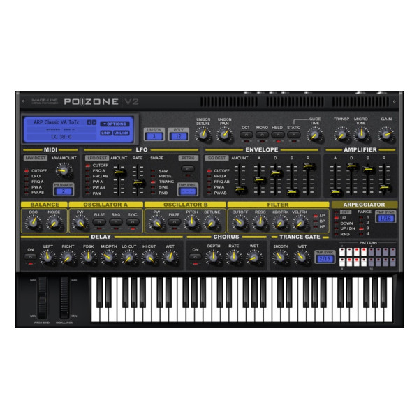 Image Line Poizone Subtractive Synthesizer Plug-in