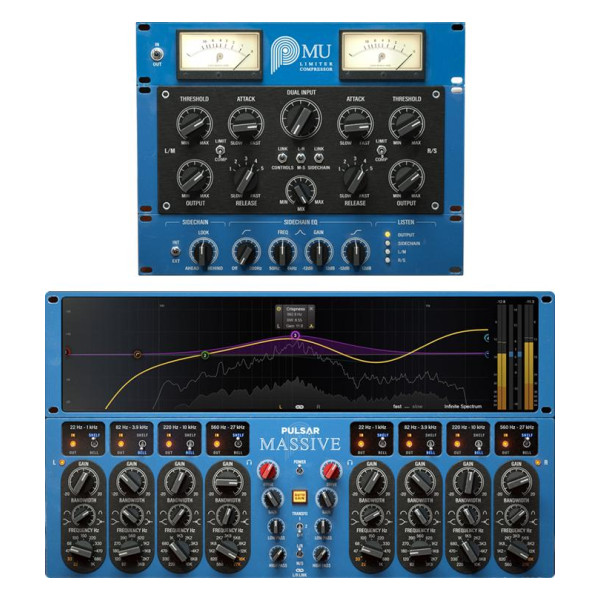 Pulsar Audio Massive & Mu Mastering EQ and Compressor Bundle
