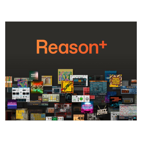 Reason Studios Reason+ 1-year Subscription - Crossgrade from Any DAW or Plug-in (Sweetwater Exclusive)