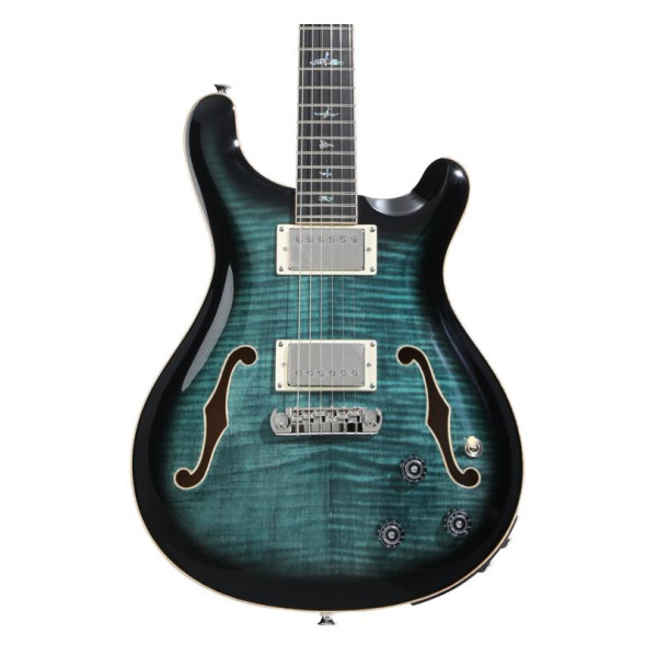 PRS SE Hollowbody II Piezo Electric Guitar - Peacock Blue