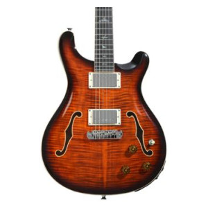 PRS SE Hollowbody II Piezo Electric Guitar - Orange Tiger...