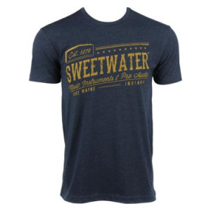 Sweetwater Vintage Black Mic T-shirt - Men's Large | Sweetwater.com