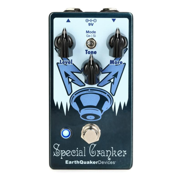 EarthQuaker Devices Special Cranker Overdrive Pedal - Blue Steel, Sweetwater Exclusive