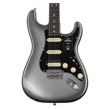 Fender American Professional II Stratocaster HSS - Mercury with Rosewood  Fingerboard