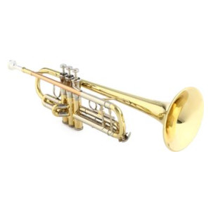 Tromana TR300 Student Bb Trumpet - Clear Lacquer