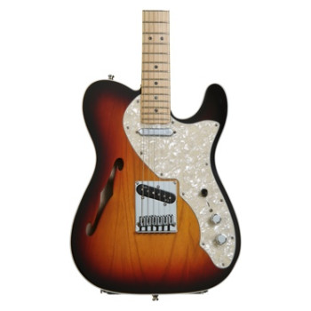 Fender American Deluxe Telecaster Thinline - 3-Color