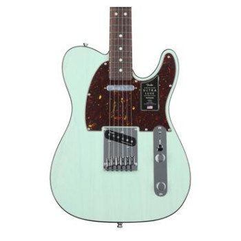 Fender Ultra Luxe Telecaster Rosewood Fingerboard Transparent Surf Gre -  Willcutt Guitars