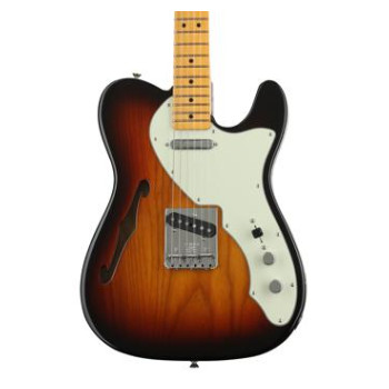 Fender American Original '60s Telecaster Thinline - 3-Tone Sunburst |  Sweetwater