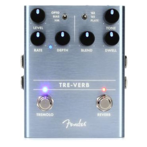 Fender Tre-Verb Tremolo/Reverb Pedal