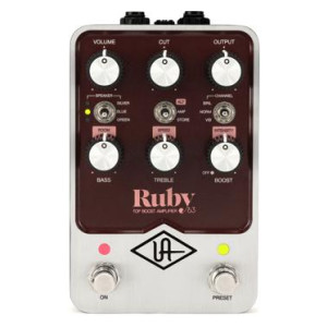 Universal Audio Ruby '63 Top Boost Amplifier Pedal