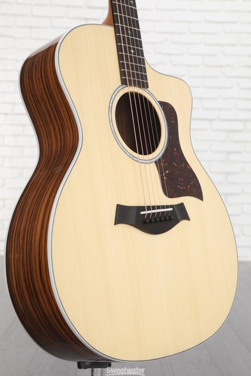 Taylor 214ce Deluxe Acoustic-electric Guitar - Natural with Layered  Rosewood Back & Sides