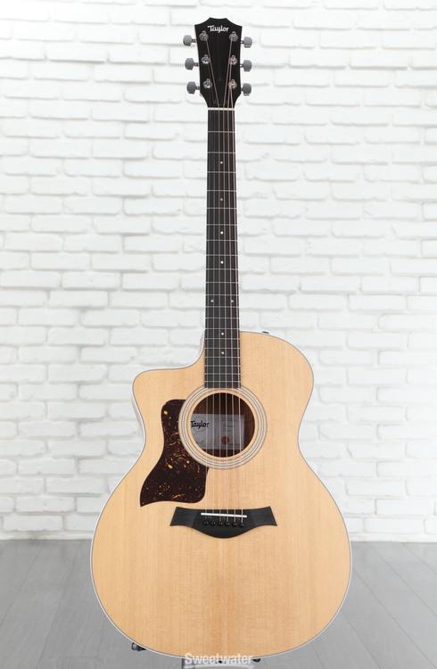 Taylor 214ce Left-handed Acoustic-electric Guitar - Layered Koa 