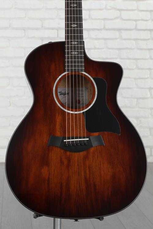 Taylor 224ce-K DLX Grand Auditorium Acoustic-electric Guitar - Tobacco