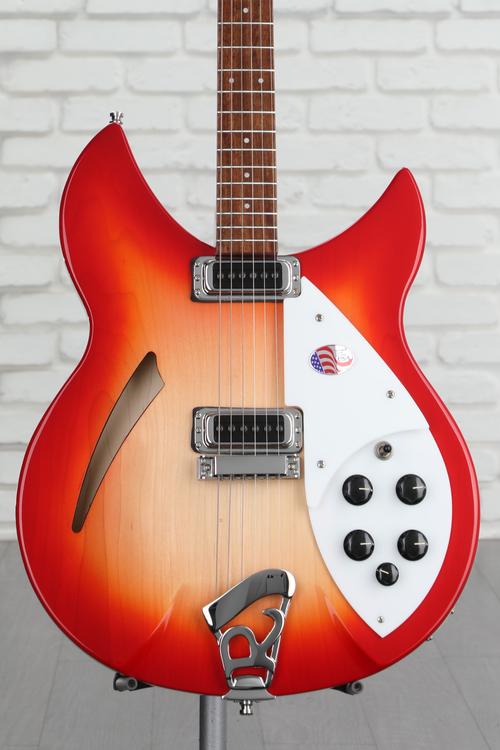 Rickenbacker 330 Thinline Semi-Hollow Electric Guitar - Fireglo 