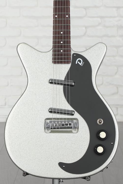 Danelectro 60th Anniversary DC '59 NOS+ Electric Guitar - Silver Metalflake