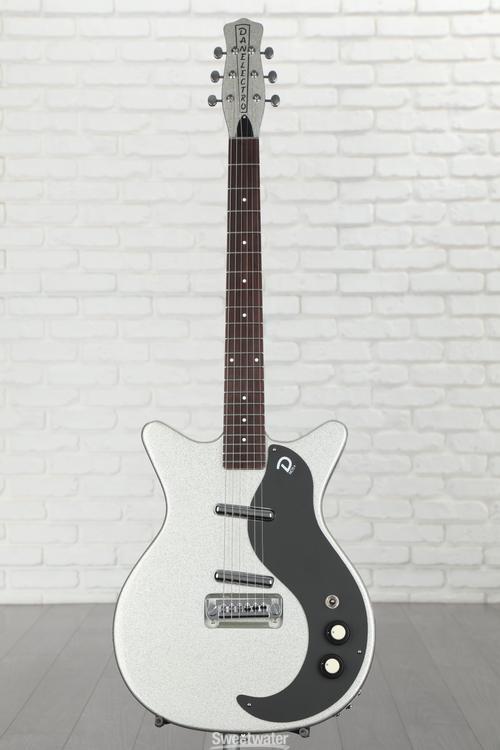 Danelectro 60th Anniversary DC '59 NOS+ Electric Guitar - Silver 