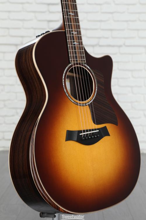 Taylor 814ce Acoustic-electric Guitar - V-Class Bracing and Radiused  Armrest - Tobacco Sunburst