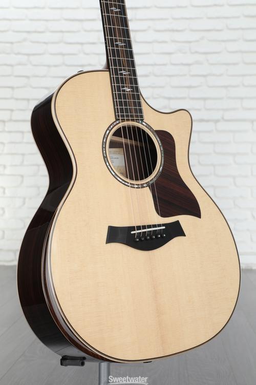 Taylor 814ce Acoustic-Electric Guitar - Natural with V-Class 