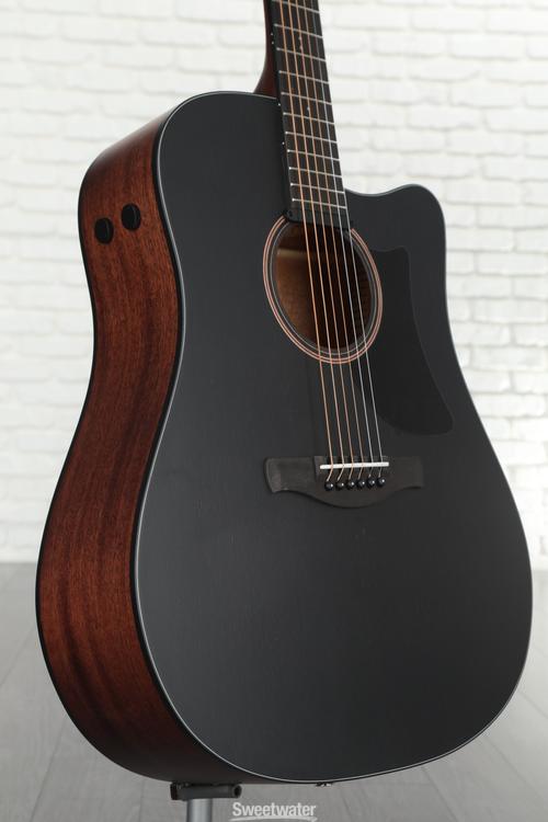 Ibanez AAD190CEWKH Advanced Acoustic-electric Guitar - Weathered Black