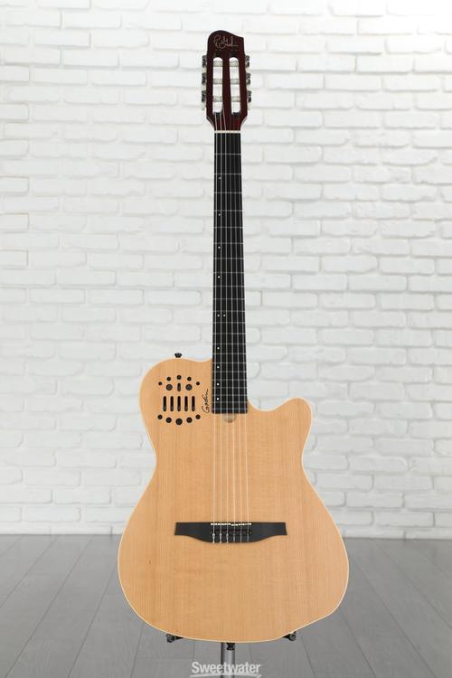 Godin ACS-SA Slim, Nylon String Acoustic-Electric Guitar - Natural 