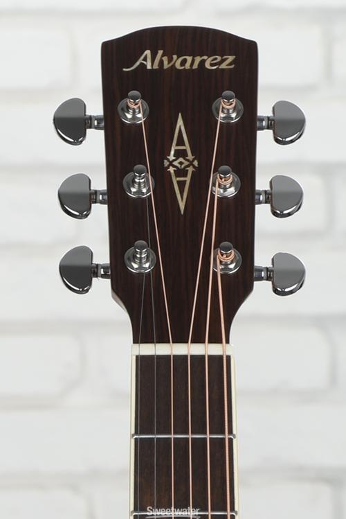 Alvarez AG60LCE Artist 60 Grand Auditorium LeftHanded Acousticelectric Natural Sweetwater