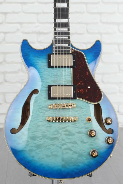 Ibanez Artcore Expressionist AM93QM Semi-hollow Electric Guitar - Jet ...