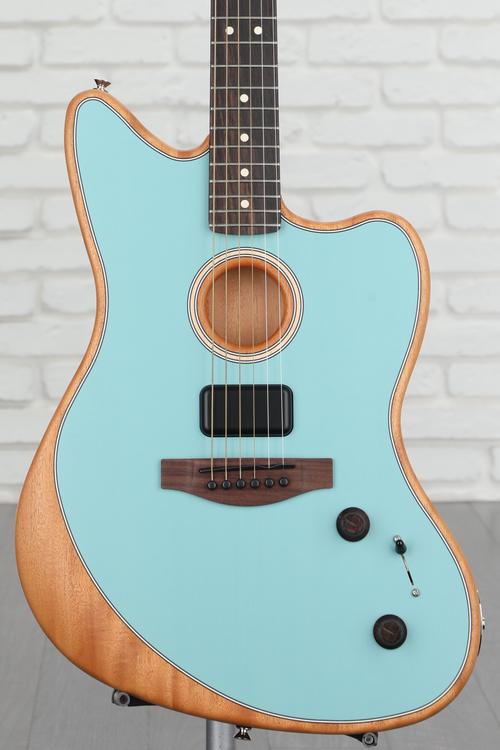 Fender Acoustasonic Player Jazzmaster Acoustic-electric Guitar - Ice Blue