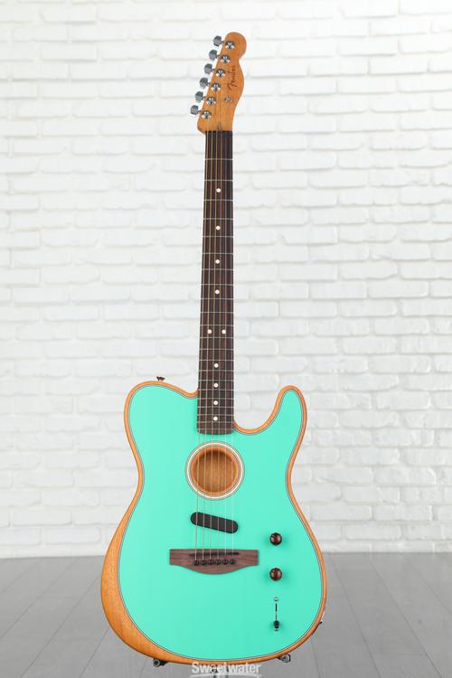 Fender Acoustasonic Player Telecaster Acousticelectric Guitar Sea