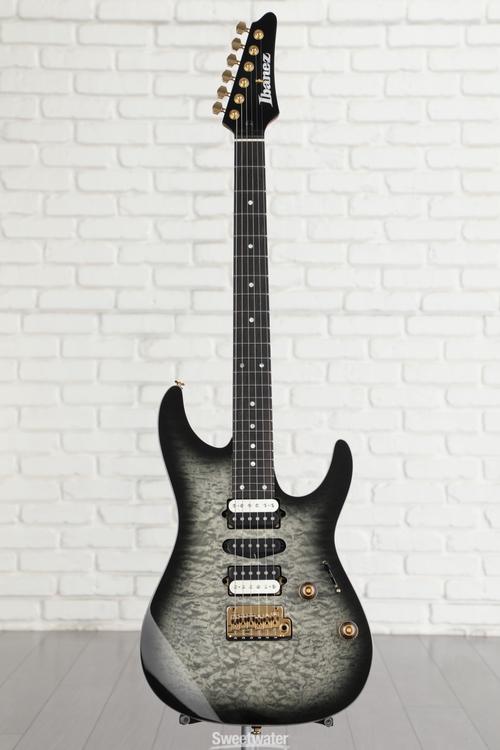 Ibanez Premium AZ47P1QM Electric Guitar - Black Ice Burst