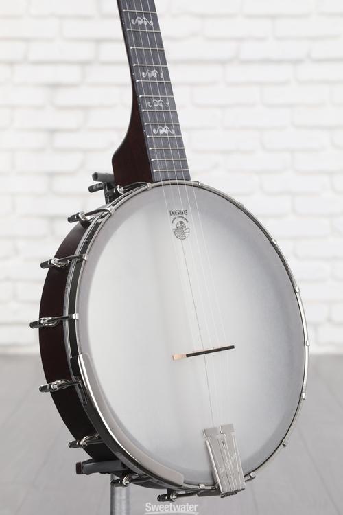 Deering Artisan Goodtime Americana 5-string Banjo - Dark Red Mahogany ...