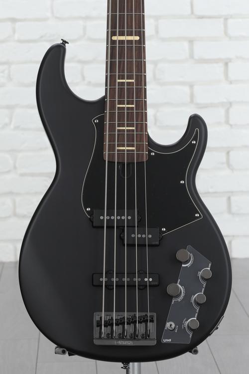 Yamaha BB735A Bass Guitar - Translucent Matte Black | Sweetwater