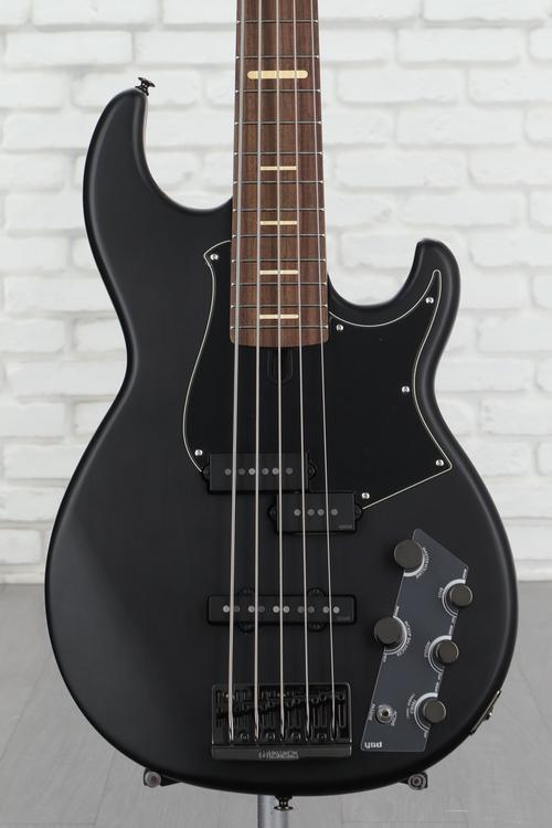 Yamaha BB735A Bass Guitar - Translucent Matte Black | Sweetwater
