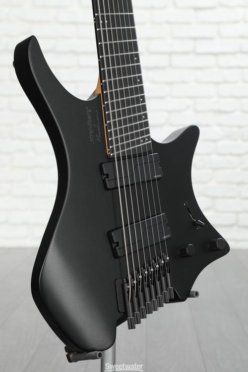 Strandberg Boden Metal NX 8 Electric Guitar - Black Granite | Sweetwater