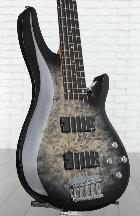 Schecter C-5 Plus 5-string Bass Guitar - Charcoal Burst | Sweetwater