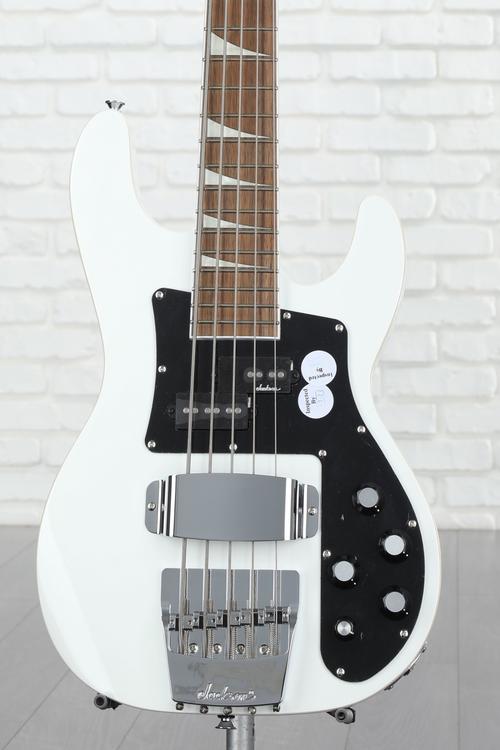 Jackson X Series Concert Bass CBXNT DX V Bass Guitar - Snow