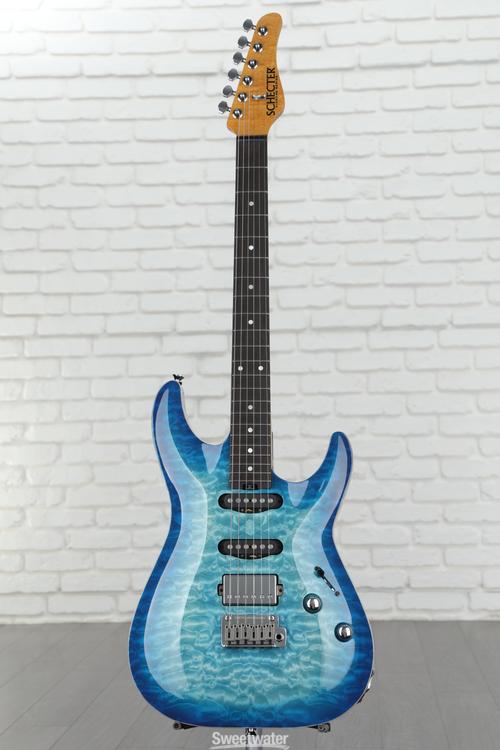 Schecter California Classic Solidbody Electric Guitar - Trans Sky Burst