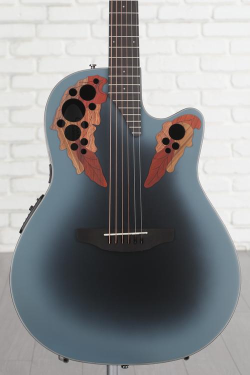 Ovation Celebrity Elite Ce44-rbb (reversed Blue Burst Finish