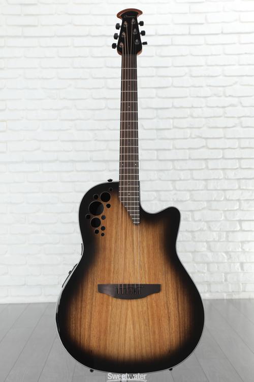 Ovation CS44P-ABLKW-G Celebrity Exotic Selection Acoustic