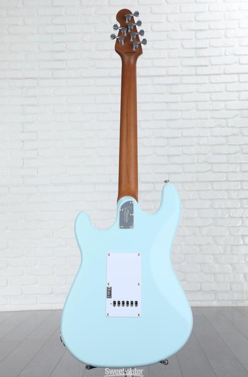 Sterling By Music Man Cutlass CT50HSS Electric Guitar - Daphne Blue Satin