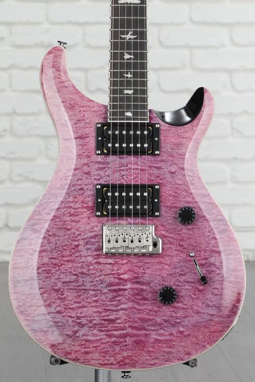 PRS SE Custom 24 Electric Guitar - Quilted Violet | Sweetwater