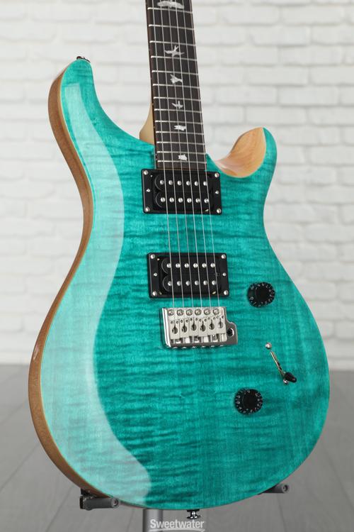 PRS SE Custom 24 Electric Guitar - Turquoise | Sweetwater