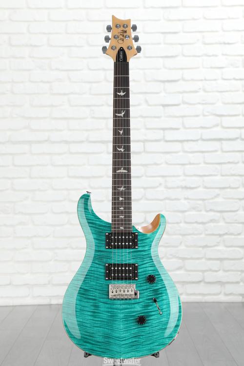 PRS SE Custom 24 Electric Guitar - Turquoise | Sweetwater