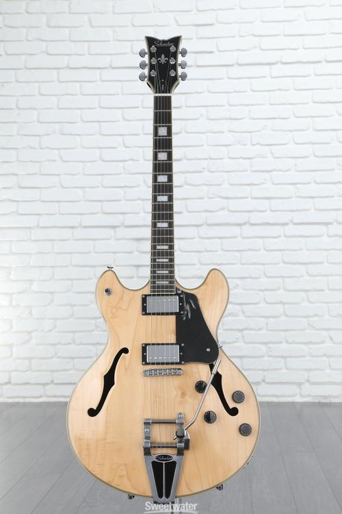 Schecter Corsair Semihollowbody Electric Guitar Gloss Natural