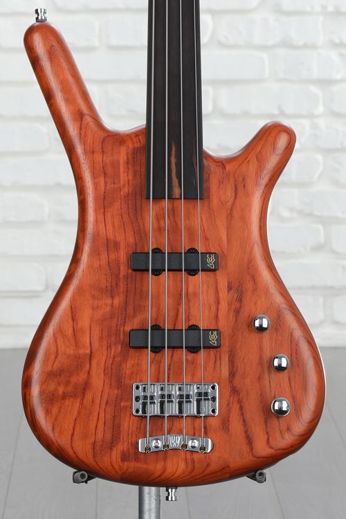 Warwick Pro Series Corvette Standard Fretless 4-string Bass Guitar -  Natural with Ebony Fingerboard