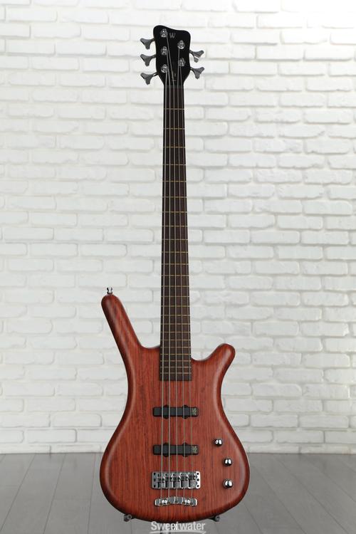 Warwick Pro Series Corvette Standard 5-string Bass Guitar - Natural 