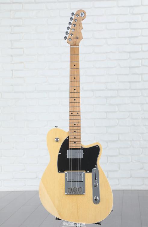 Reverend Crosscut Solidbody Electric Guitar with Maple Fingerboard ...