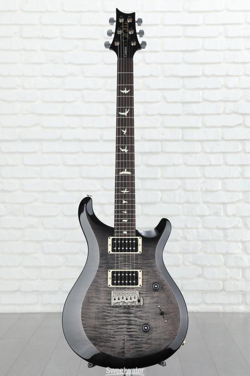 PRS S2 Custom 24 Electric Guitar - Faded Gray Black Burst | Sweetwater