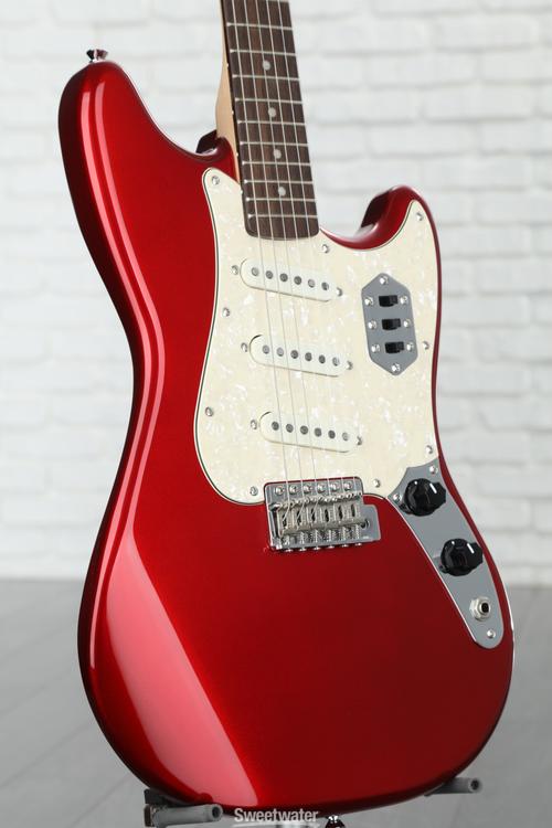 squier by fender cyclone candy apple red